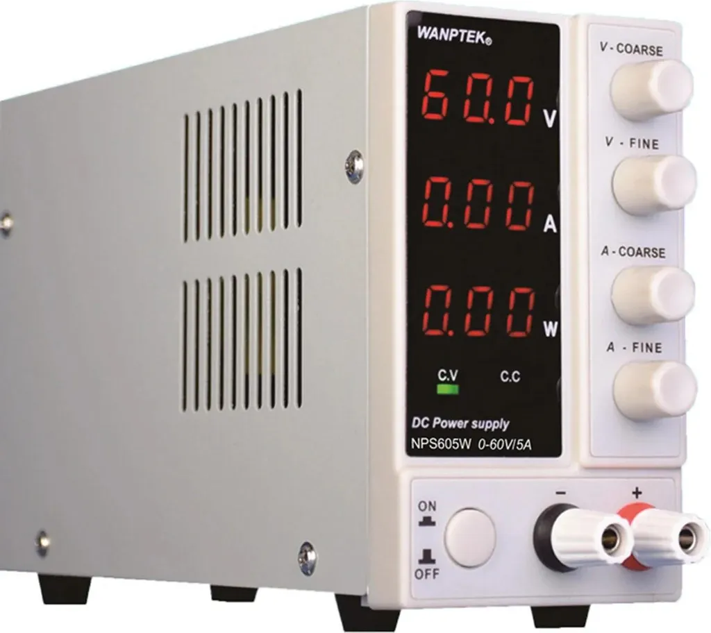 Alimentation de laboratoire DC NPS605W 0-60V 5A à réglage numérique