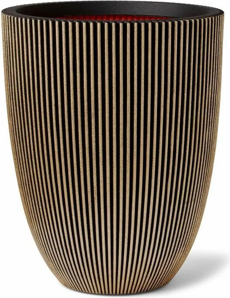 Cache-pot Doré pour Salon Capi Europe Ø 27 cm - Déco Intérieure Moderne