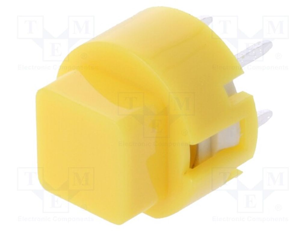 1x Schalter für Tastatur THT D6C30 F1 LFS Tac gelb 0,01A/32VDC Pos: 2
