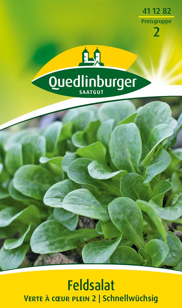 Feldsalat 'Verte à coeur plein 2' Quedlinburger Salatsamen Produktbild 
