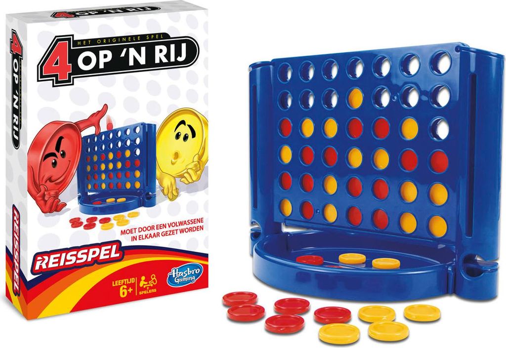 Hasbro 0607040 Jeu de voyage Quatre en ligne Image du produit 