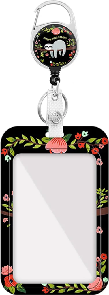 Supporto Retrattile INF per Badge ID - Design Animali Resistente