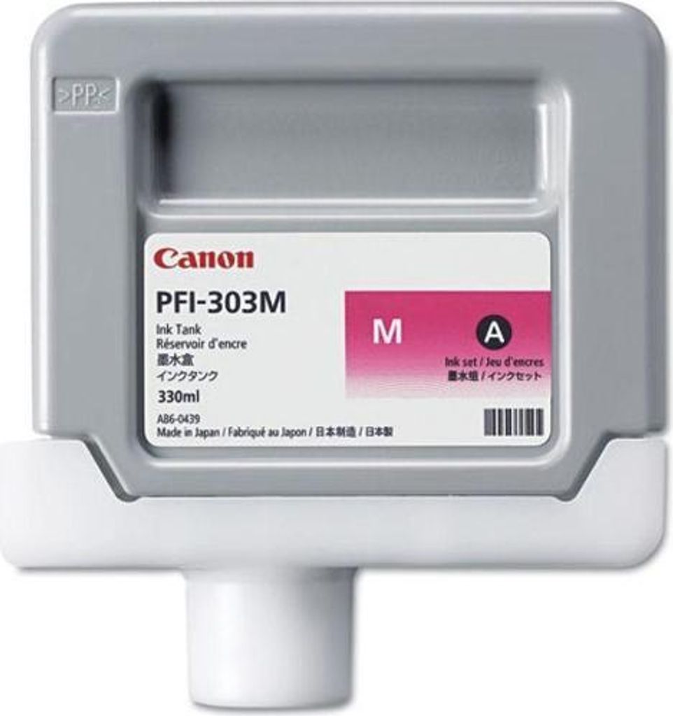Canon PFI-303M, Purpurová, Atrament na pigmentovej báze, Obrázok produktu 