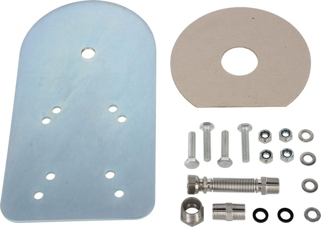 Adapterplatte f. Tränkebecken KN50/N20, für Weidefassanbau Produktbild 