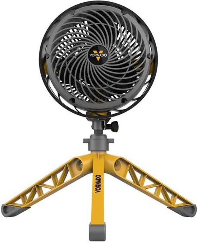 Vornado Heavy Duty EXO5 Bodenventilator Windmaschine für die Werkstatt - Baustellenventilator IP54 360° verstellbar 46 dB 38 W