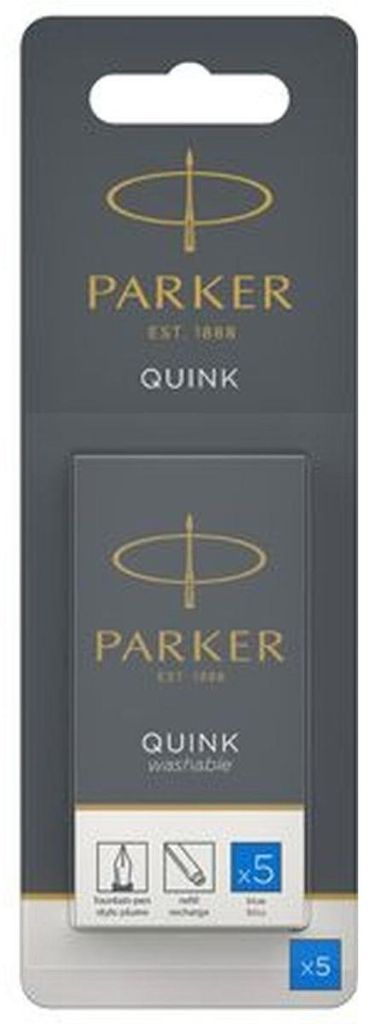 PARKER Cartouche d'encre QUINK bleu royal 5 pièces Image du produit 