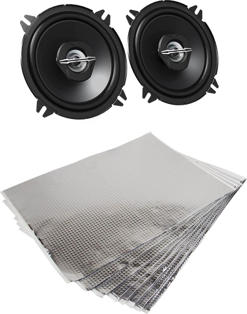 Lautsprecher JVC CS-J520 inkl. Renegade Dämmpaket REN18SD -