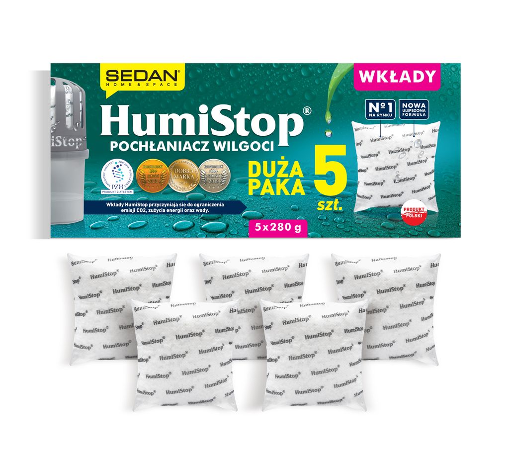 Wkład pochłaniacz wilgoci Humistop do 18m2 Zdjęcie produktu 