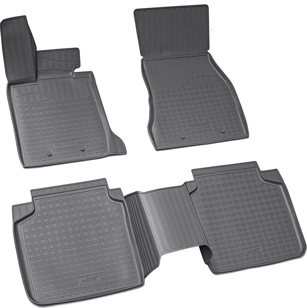 OFFERTA Tappetini Gomma 3D BMW Serie 7 G12 LUNGO | Bordi Alti 100% Fit