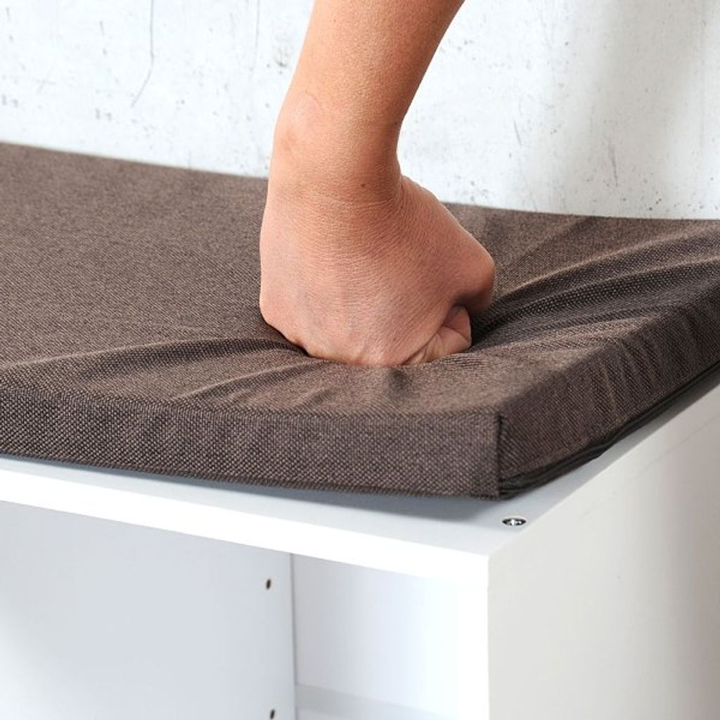 Kesper Schuhschrank mit Sitzkissen, 51,5 x 48 x 29,5 cm, 1 Produktbild 8