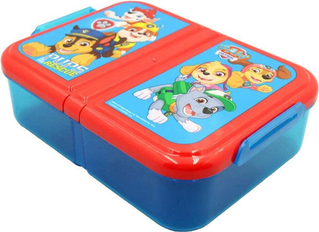 Paw Patrol Pups Rescue mehrfach unterteilte Brotdose, Sandwichbox