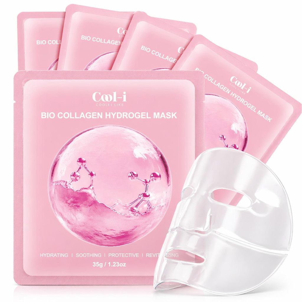 Cool-i® Bio Collagen Real Deep Maske, 5 Stück, Collagen & Produktbild 