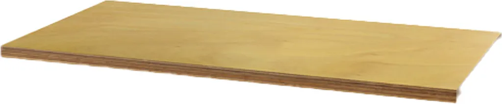 Plan de travail Bedrunka + Hirth en hêtre multiplis 1500 x 750 x 40 mm