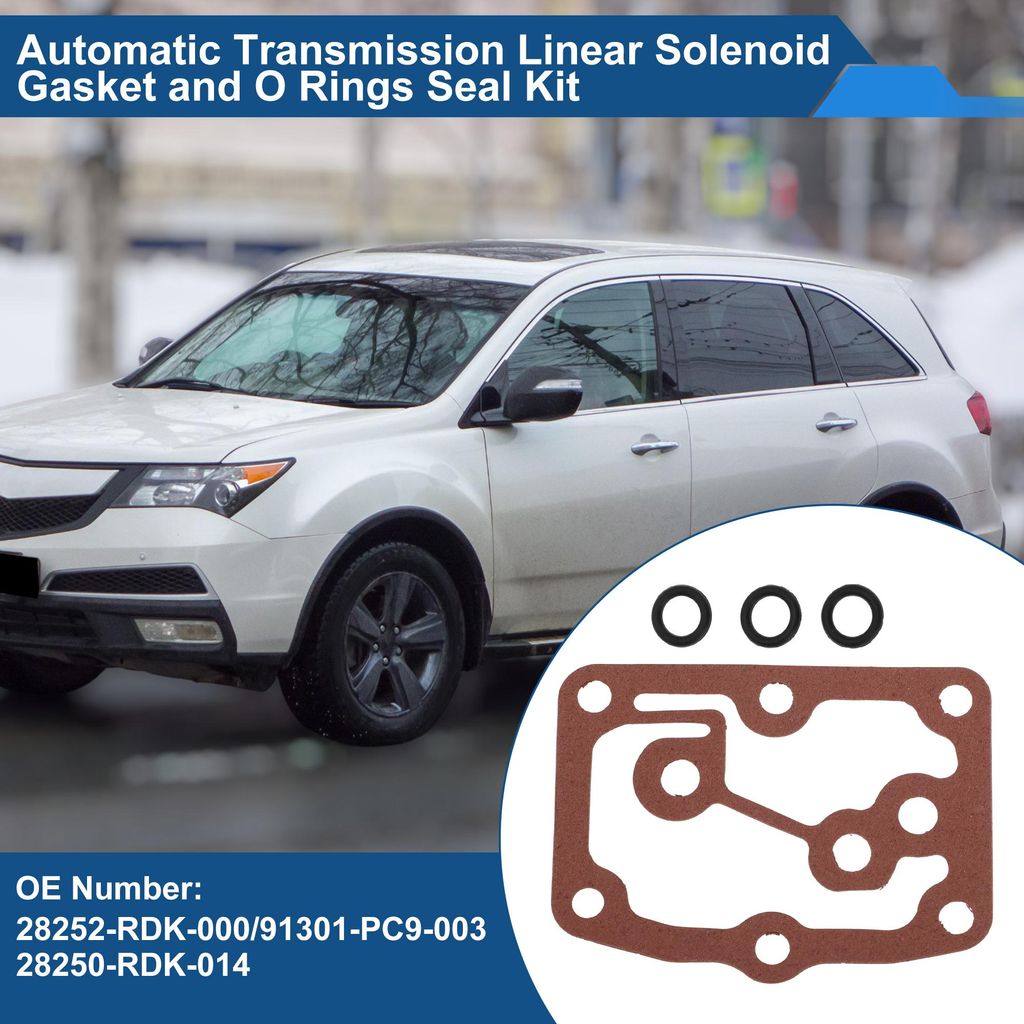 Nr 28252-RDK-000 Getriebe Einzelnes Lineares Magnetventil Dichtung/O-Ring Satz Für ACURA MDX 2003-2009 Magnetventil Dichtung