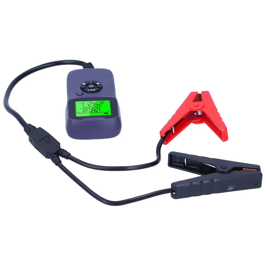 Testeur Batterie LCD A300 avec Analyseur Numérique - Design Pourpre Compact - 6