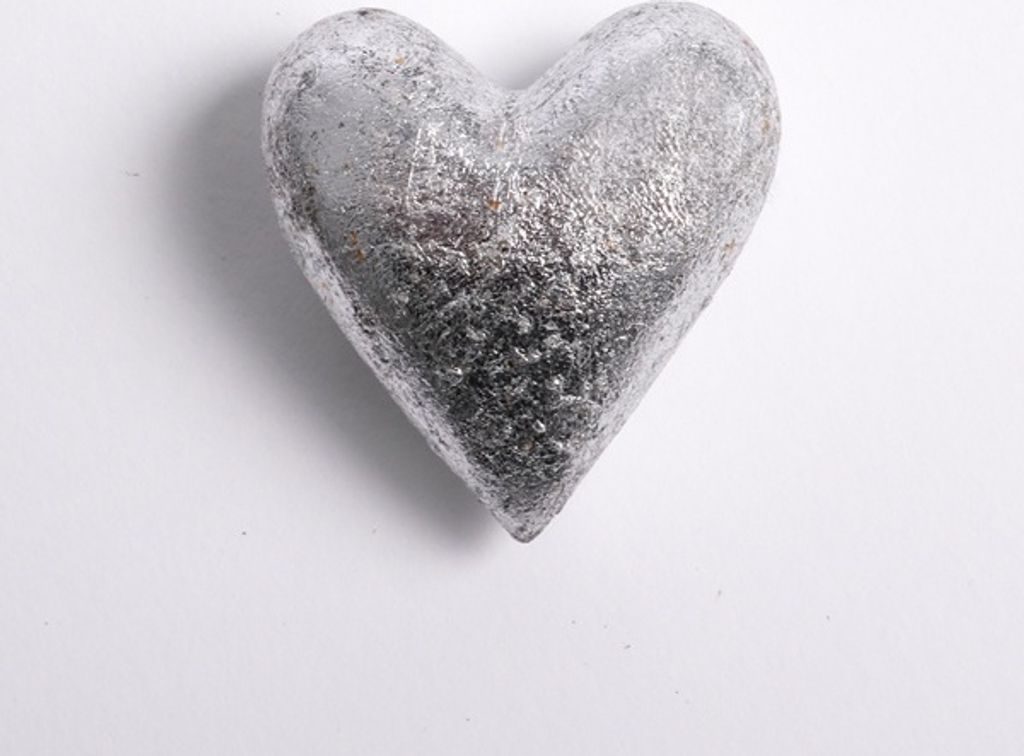Gold & Silber Herzen "Silber"
