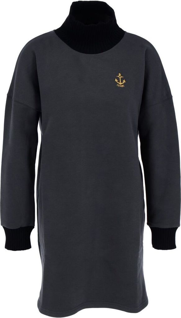 DERBE HAMBURG W-051-DR-GOLDEN ANCHOR Damen Sweat-Kleid, Größe:S, Farbe:Phantom