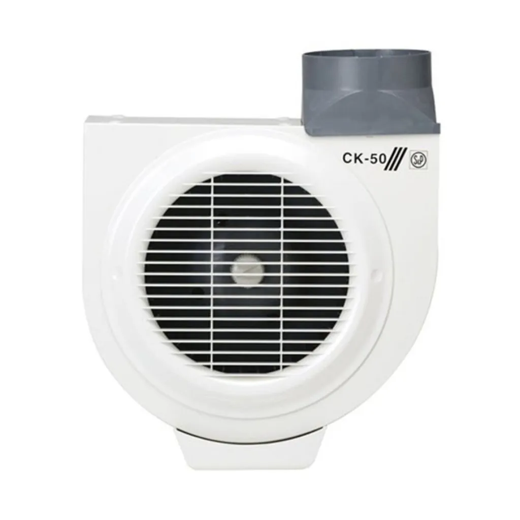 Extracteur centrifuge S&P CK50 pour hotte de cuisine puissante 120W