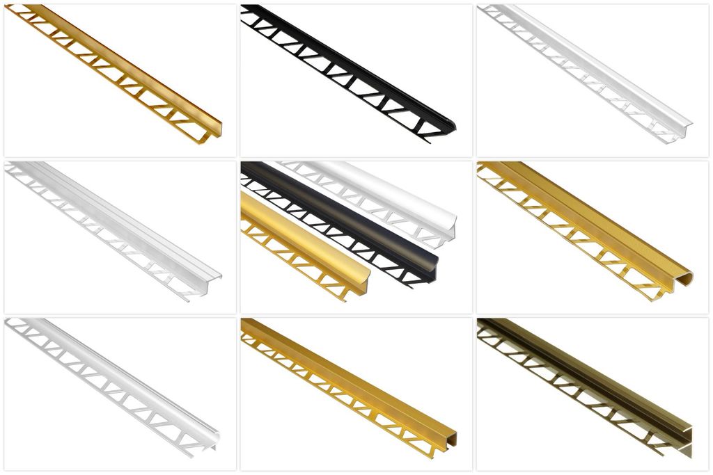 Listwy ścienne aluminiowe, trwałe i odporne na korozję, Zdjęcie produktu 
