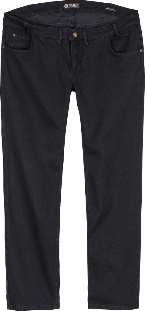 Adamo XXL Jeans untersetzte Größe schwarz