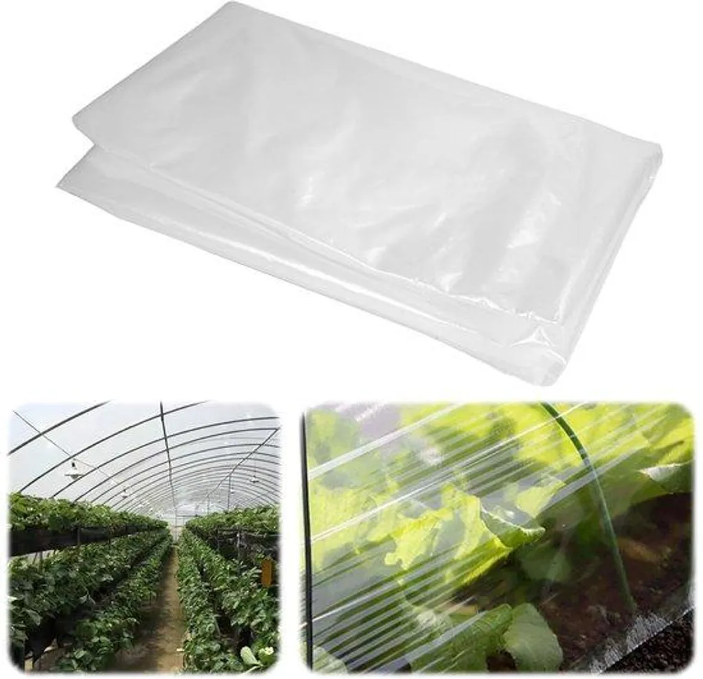 Protection hivernale pour potager : film polyéthylène transparent 20m