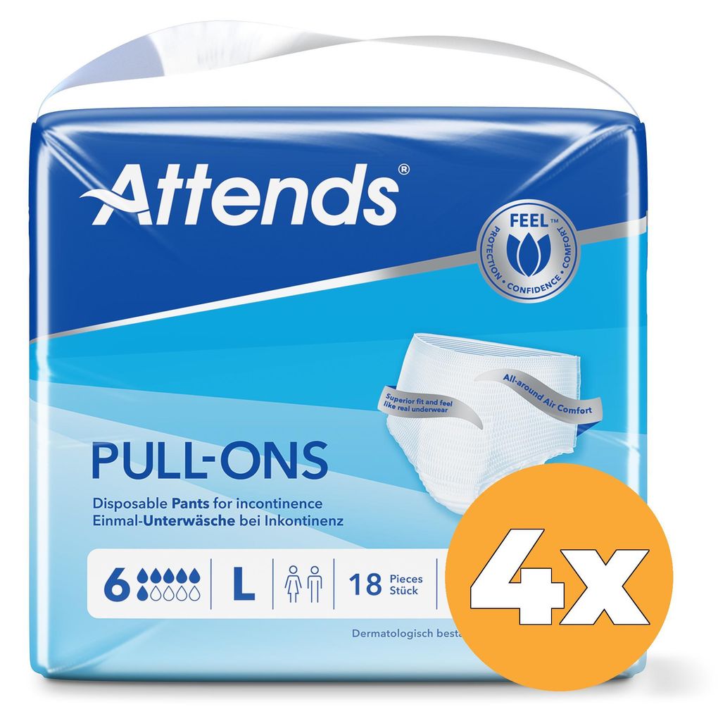 Attends Pull-Ons 6 L 4X18 St Produktbild 