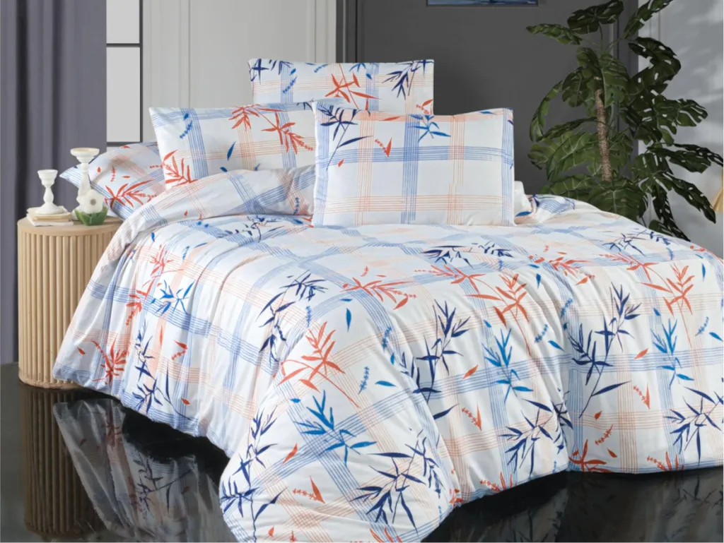 Lino Cotone Francese 240x200 Nella: Completo Letto Artigianale Italiano