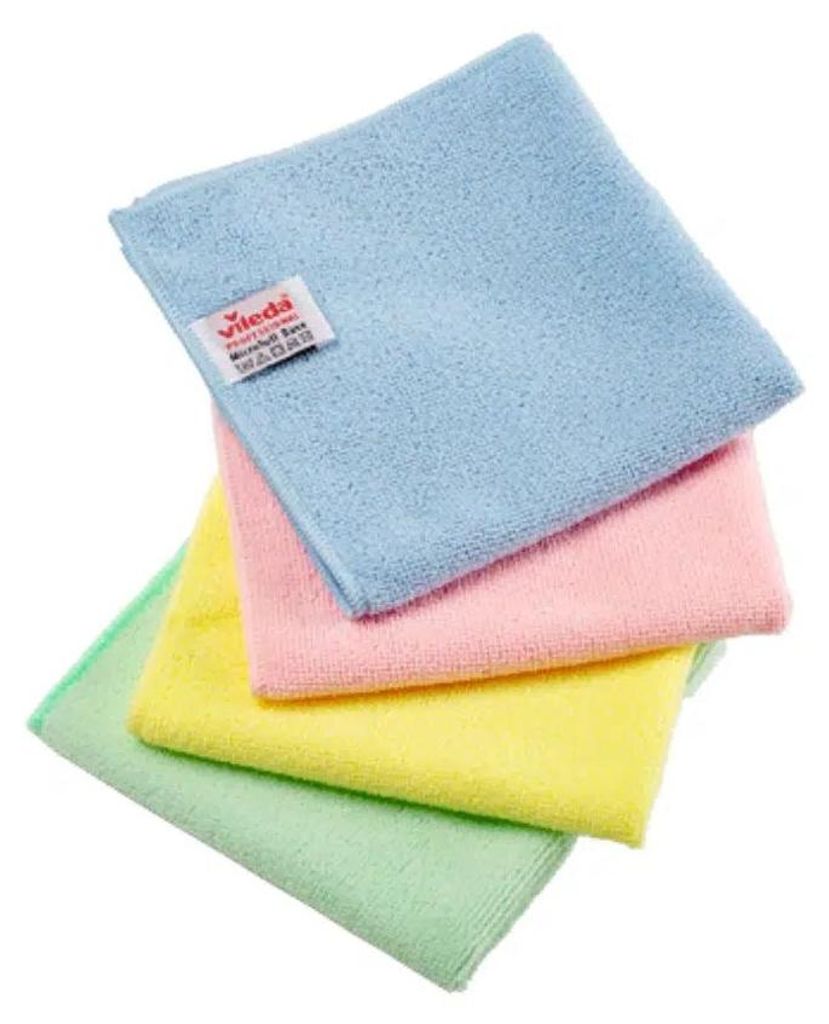 vileda PROFESSIONAL MicroTuff Base Mikrofasertücher 95 °C waschbar, 5 St.