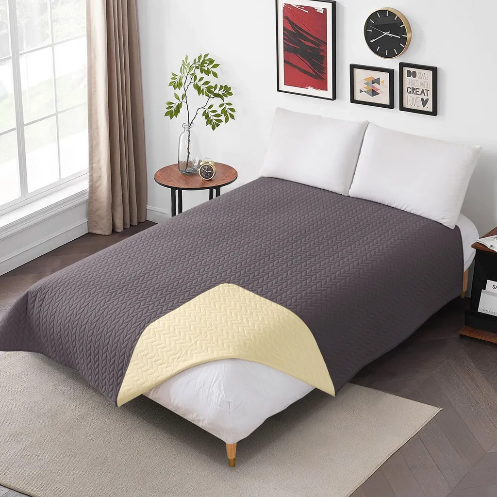 Alèse imperméable antidérapante pour animaux et enfants, 220x210 cm gris