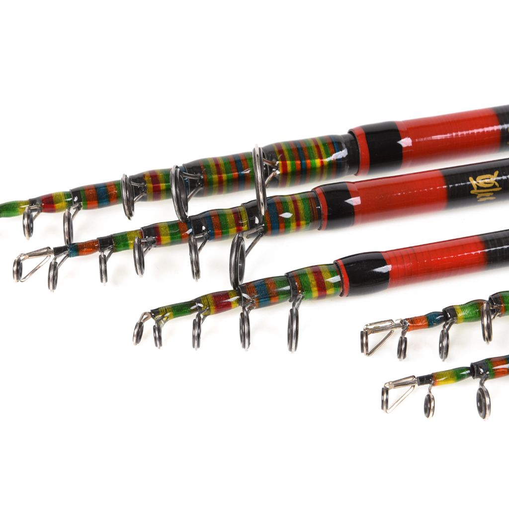 Lixada Carbon Fiber Teleskop Angelrute und Rolle Combo Full Kit Spinnfischen Rolle Angeln Köder Gear Organizer Pole Set
