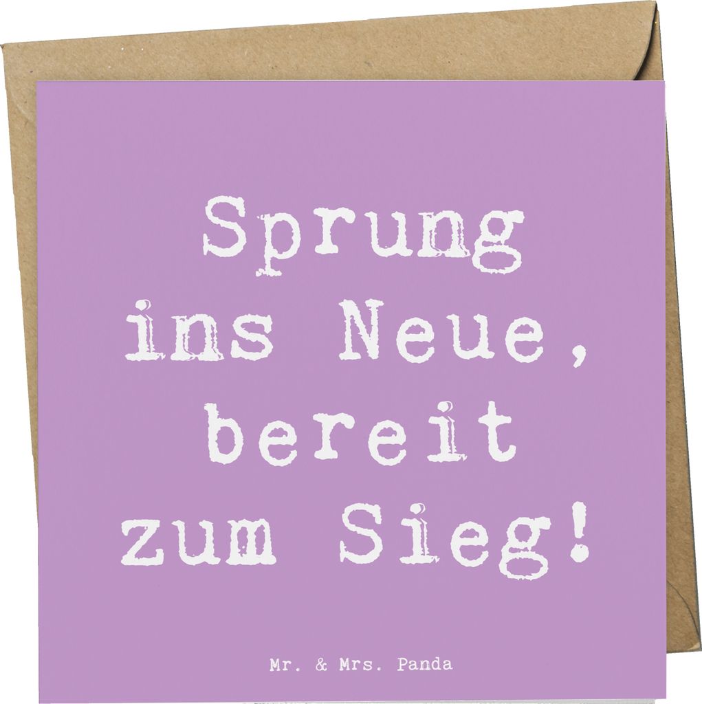 Mr. & Mrs. Panda Glückwunschkarte Spruch Sich in einer Produktbild 