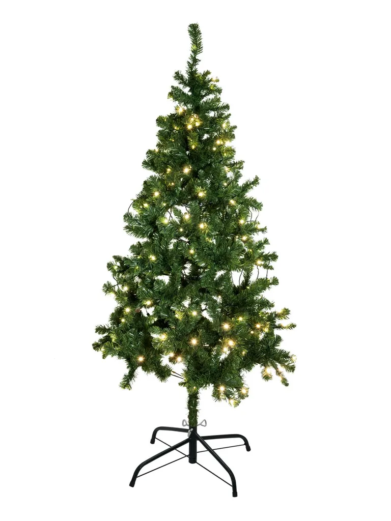 Sapin de Noël 210cm Lumineux pour Salon - Grand Arbre Décoratif LED