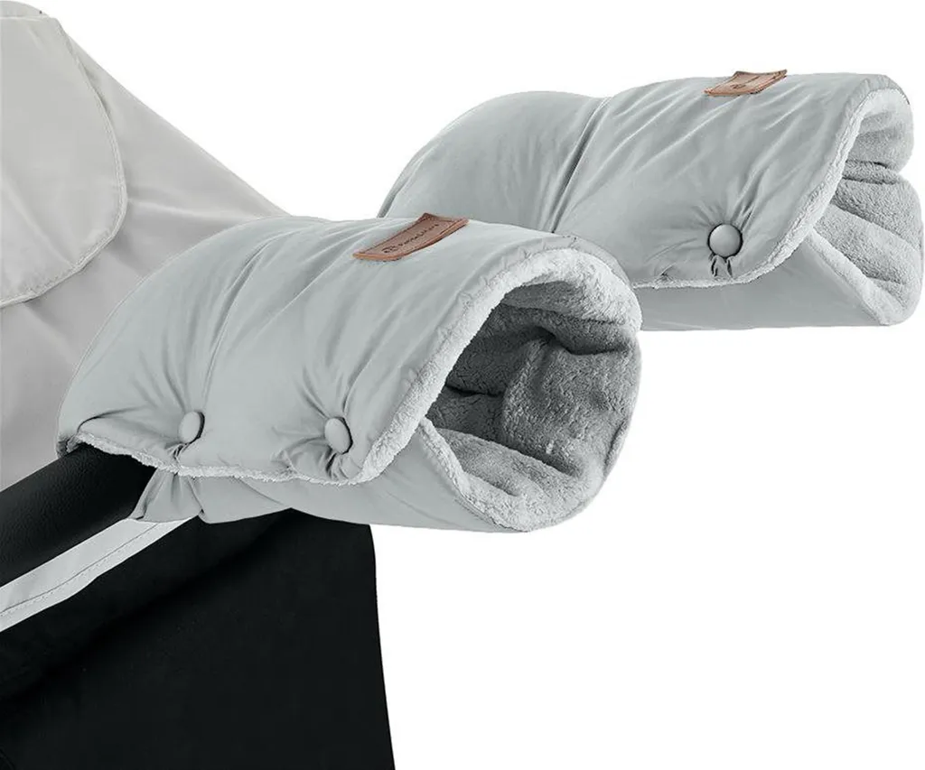 PETITE&MARS Jasie Manchon Poussette Gris Silencieux - Gants d'Hiver