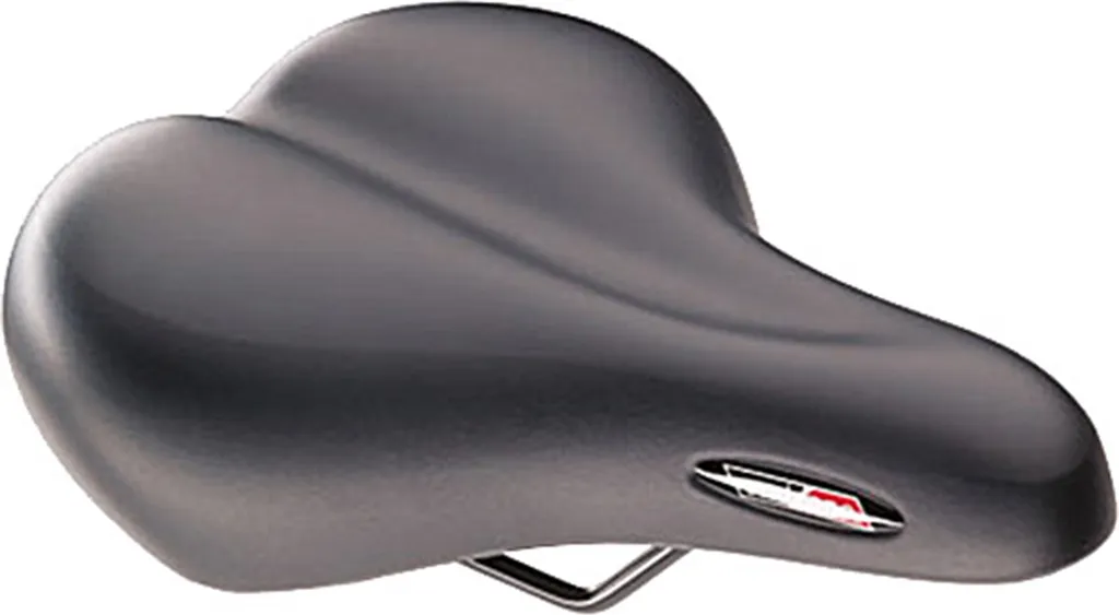 Selle Point Endzone Anti-Douleur en Gel Noir Universelle pour Vélo
