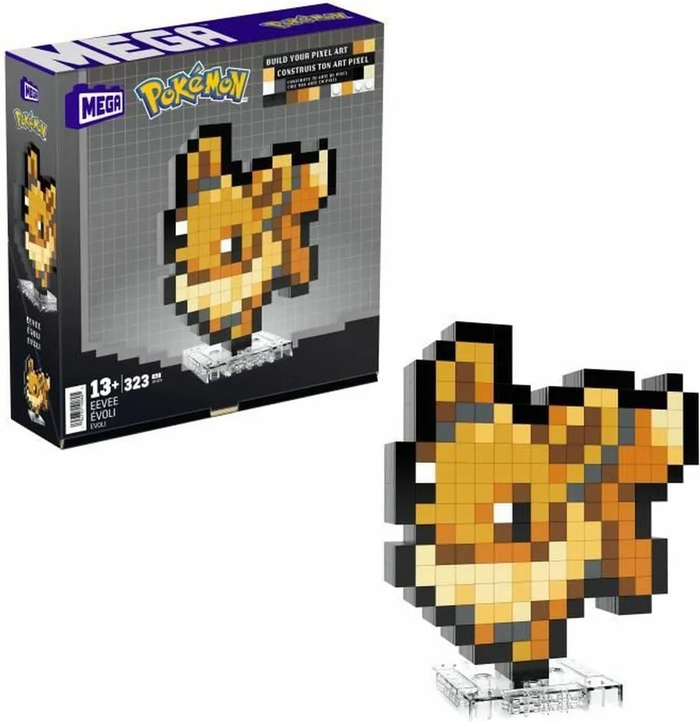 Cadeau Pokémon Évoli à Construire MEGA BRANDS Idéal pour Fans et Enfants