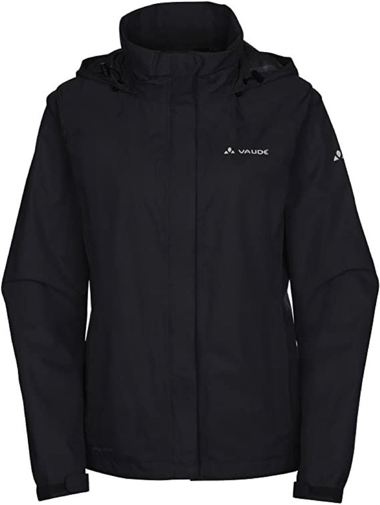 VAUDE Women's Escape Bike Light Jacket, Farbe:black, Größe:36