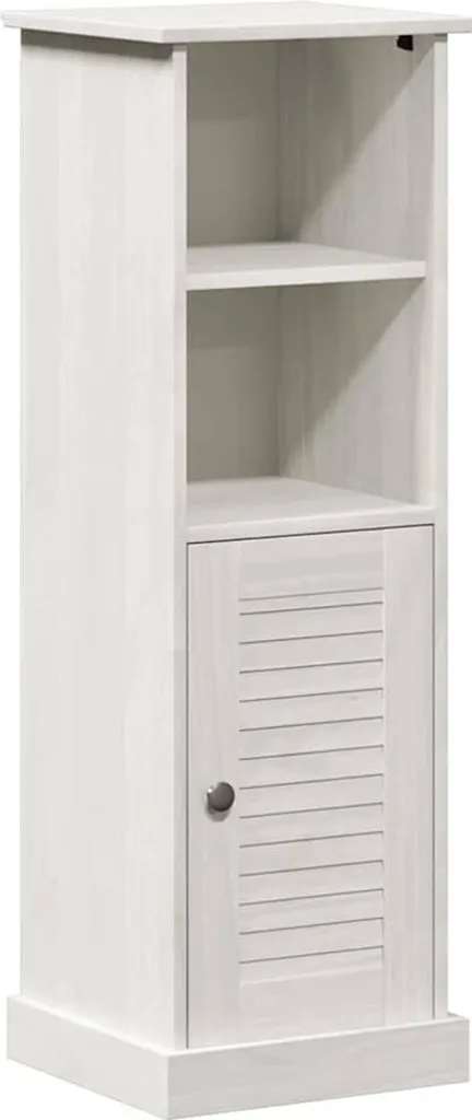 Mobile Bagno Bianco Antico VIGO 110 cm | Soluzione Salvaspazio Legno