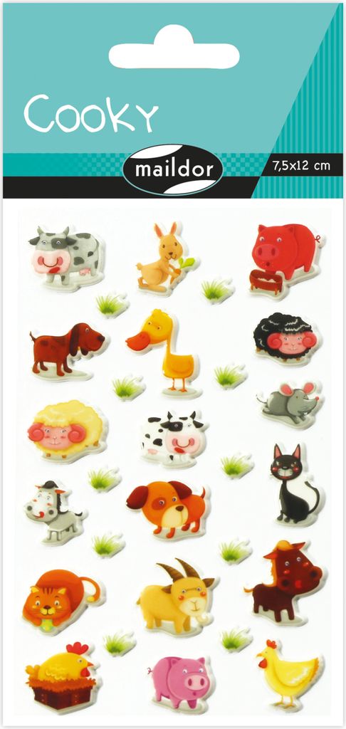 Adesivi Maildor Cooky 7,5x12 tipo Immagine del prodotto 