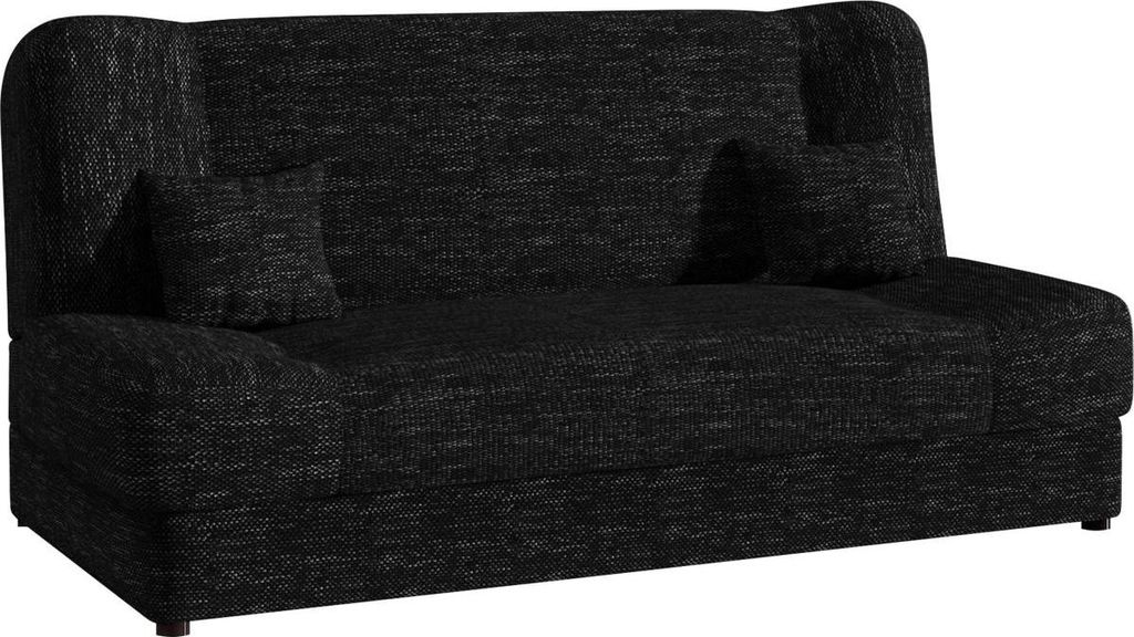 MIRJAN24 Schlafsofa Jonas, Stilvoll Polstersofa vom Hersteller, Sofa mit Bettkasten und Schlaffunktion (Lawa 06)