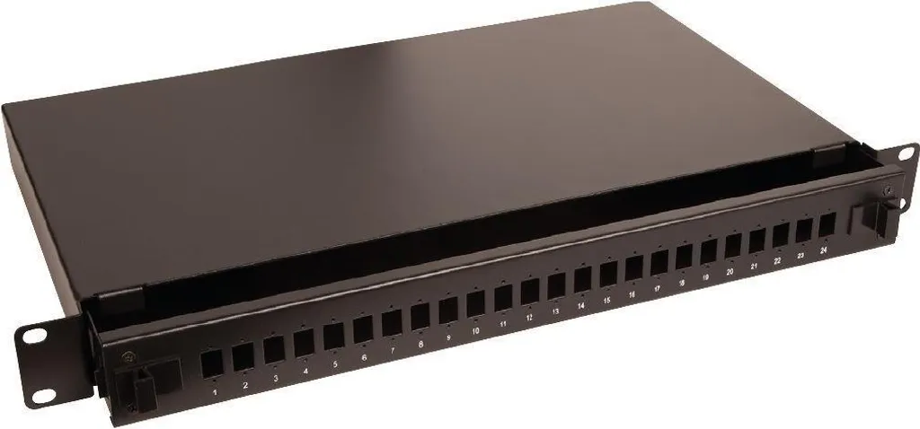 Solution de Raccordement Fibre SC/LC Lanview LVO231544 Noir pour Rack