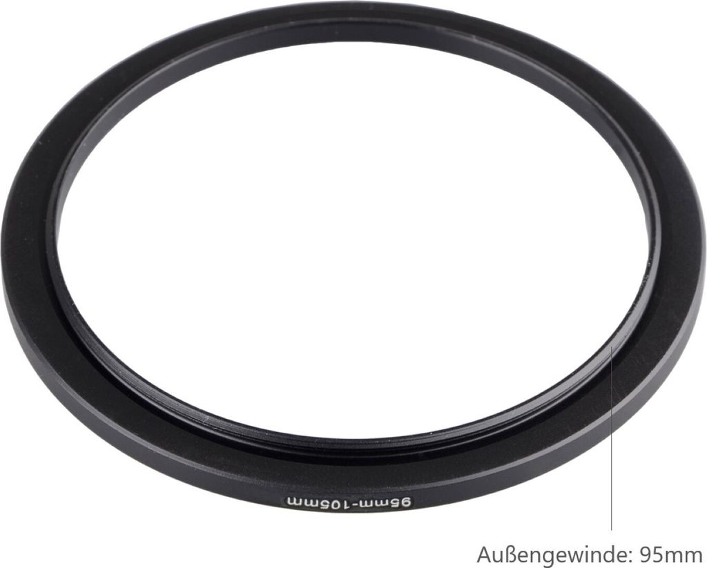 Step Up Ring 95mm-105mm Reduzierring Adapterring Universal passend
