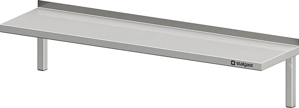 Scaffale a parete con angolari, 800x300x250 mm, saldato