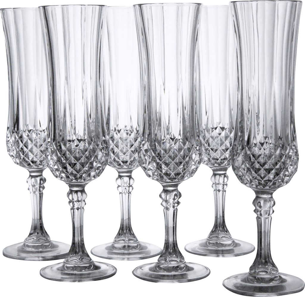 CreaTable, 23223, Longchamp Eclat Transparent, Sektkelch Produktbild 
