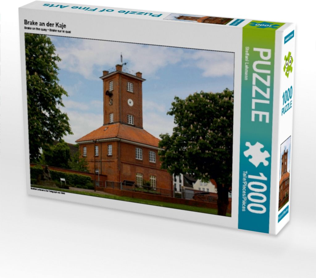 Calvendo Brake an der Kaje 1000 Teile Puzzle quer 640x480mm, Lehmann Steffani; 7355561