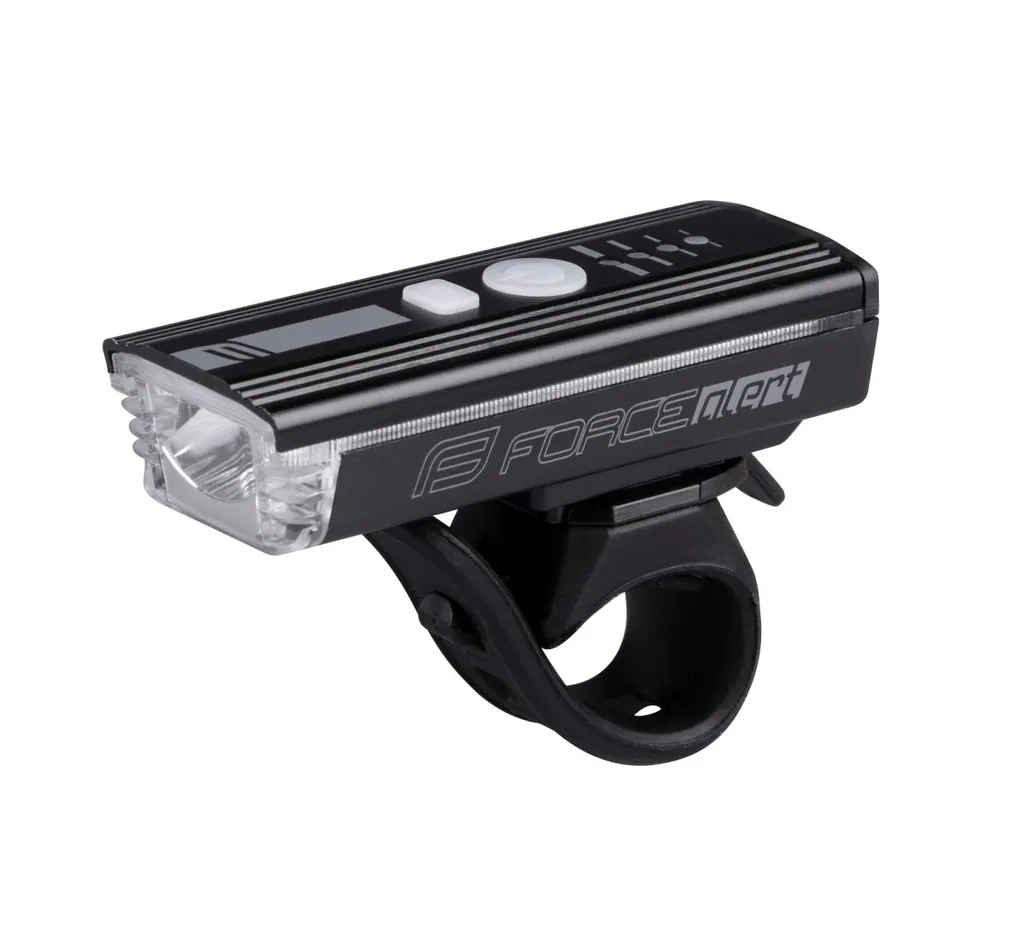 Lampe frontale 350 lm USB noire 45176 : fini les piles avec Force Alert