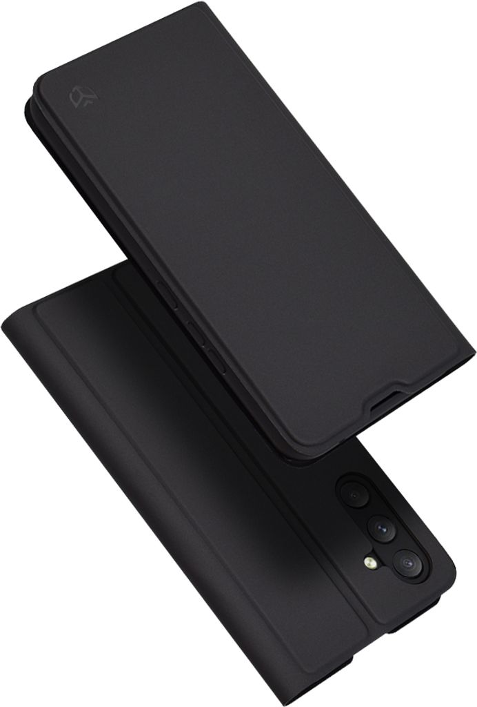 Techsuit Magskin Book Wallet Klapphülle für Samsung Galaxy A54 - Schwarz