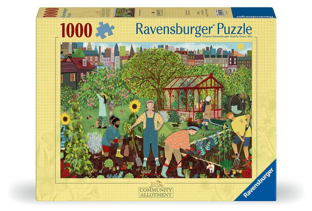 Erwachsenenpuzzle 1000 Teile - Gemeinschaftsgarten Produktbild 