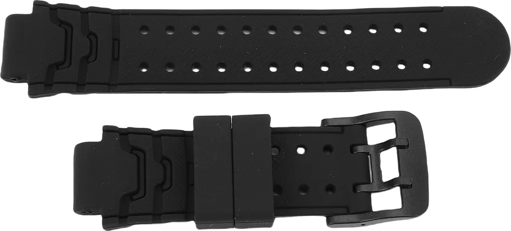 Cinturino per smartwatch per bambini da 15 mm, impermeabile, morbido silicone, cinturino di ricambio per corsa, escursionismo, sport, nero