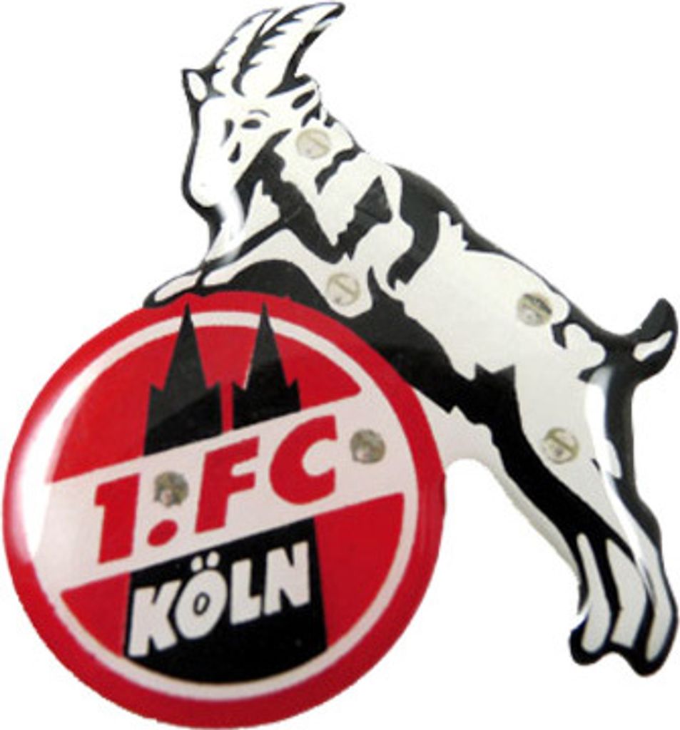 1. FC Köln Blinky Anstecker Logo Produktbild 