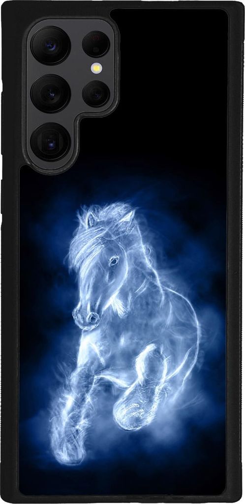 TPU Silikon Hülle für Samsung Galaxy S22 ULTRA Handy Cover Case Schutzhülle Handyhülle Bumper MOTIV 113 Pferd